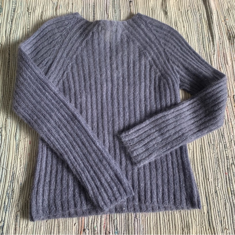 Vintage sweater Mohair Purple banana republic - Picture 8 of 8